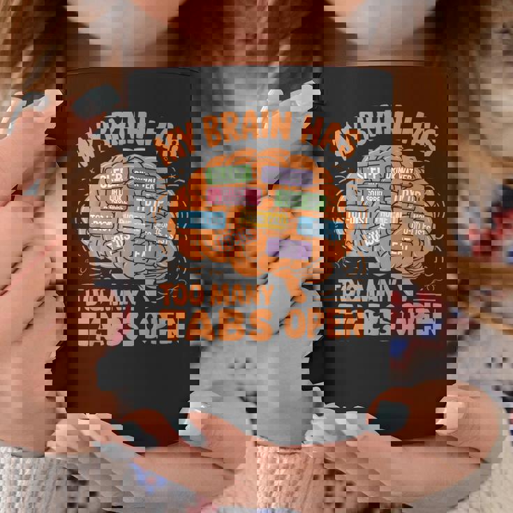 Adhd 意識 神経多様性 Adhd 脳 コーヒーマグ 面白い贈り物