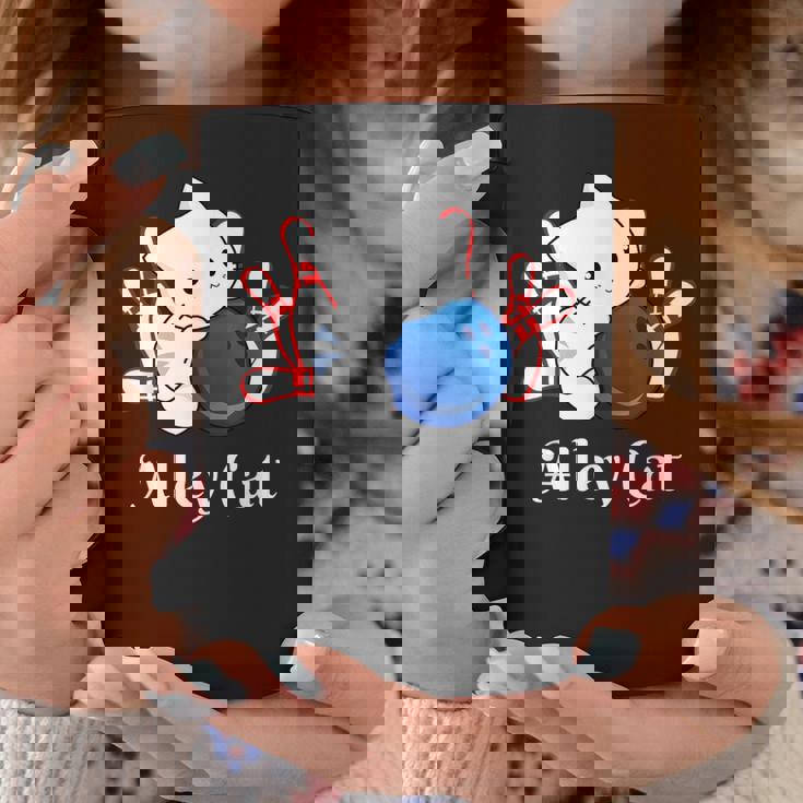 Alley Cat ボーリングtシャツ コーヒーマグ 面白い贈り物