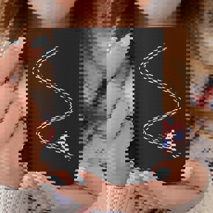 Alpinekiing ディープスノーパウダー ファーストライン スキー ホリデー コーヒーマグ 面白い贈り物