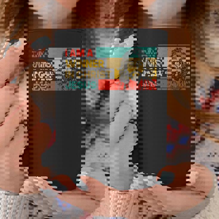 I Am A Winner In Jesus Krist God Faith Jesus コーヒーマグ 面白い贈り物