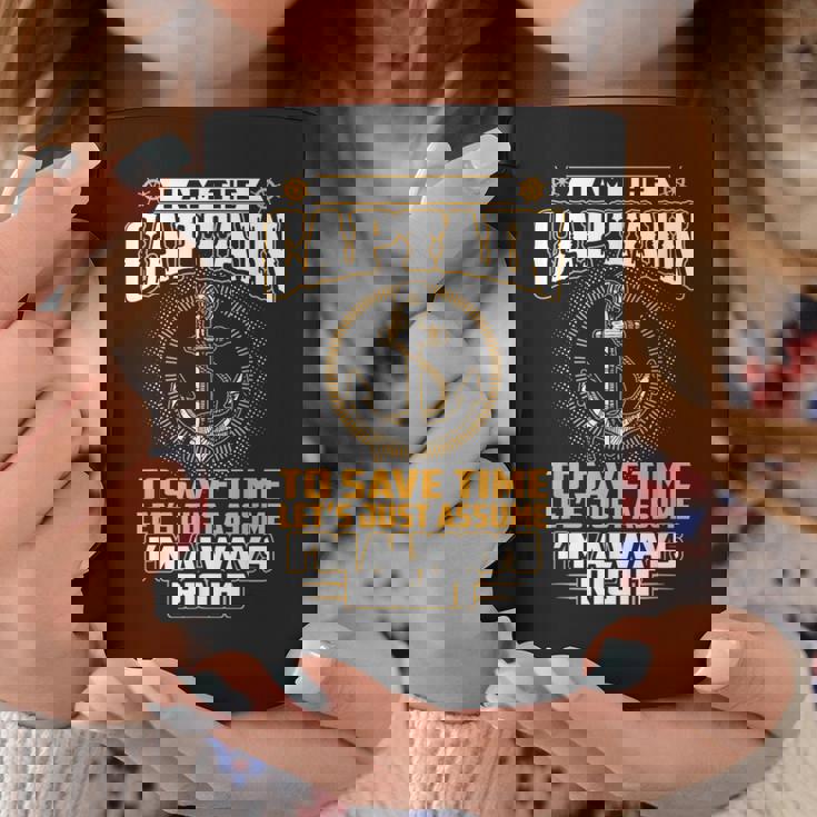 I Am The Captain コーヒーマグ 面白い贈り物