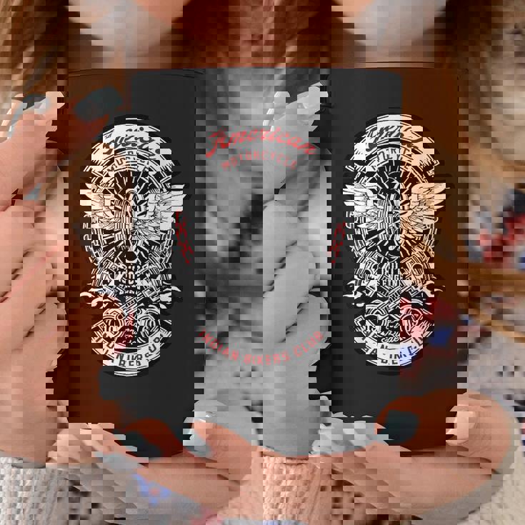 American Motorcycle インディアン バイカー クラブ オートバイ バイカー コーヒーマグ 面白い贈り物