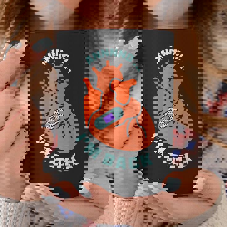 And I'm Back 生き残り バイパス 心臓発作 サバイバー 心臓 コーヒーマグ 面白い贈り物