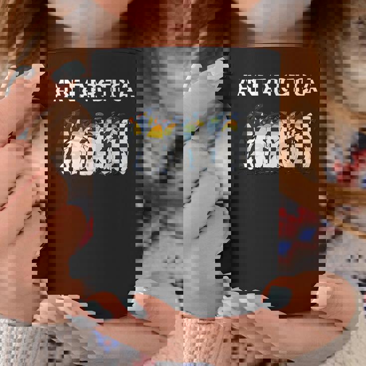 Antarctica Pinguins Birds Poleouth Antarctic Experience コーヒーマグ 面白い贈り物