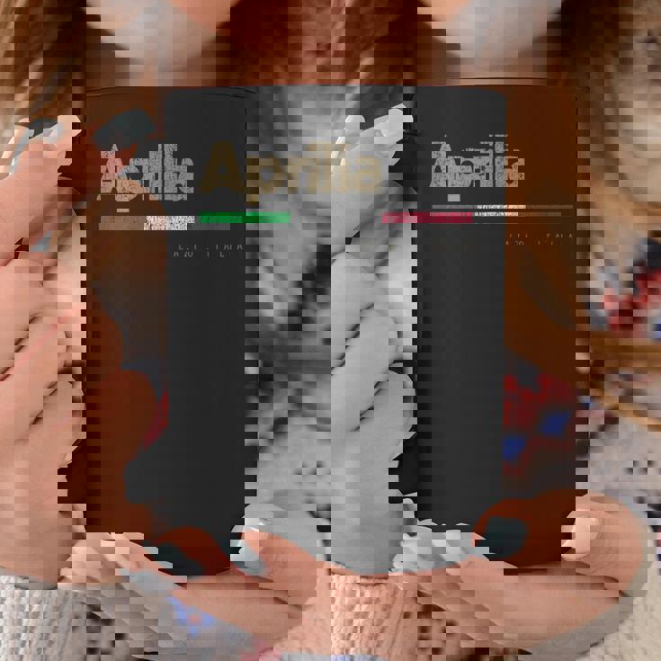 Aprilia イタリア都市レトロフラッグ イタリア コーヒーマグ 面白い贈り物