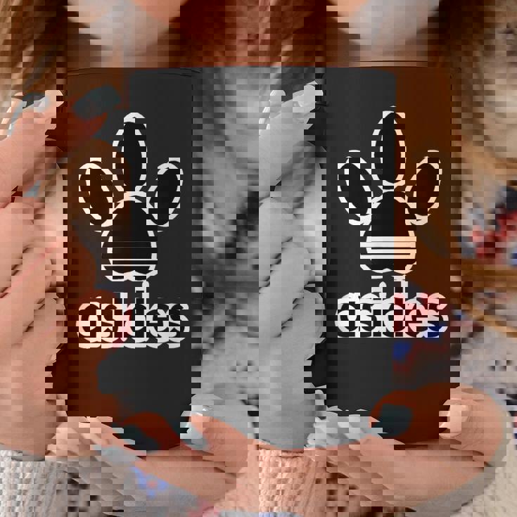 Asides アシデス Asides 足です。肉球です。【変なtシャツ屋さん】スポーツ ブランド パロディ 面白デザイン コーヒーマグ 面白い贈り物