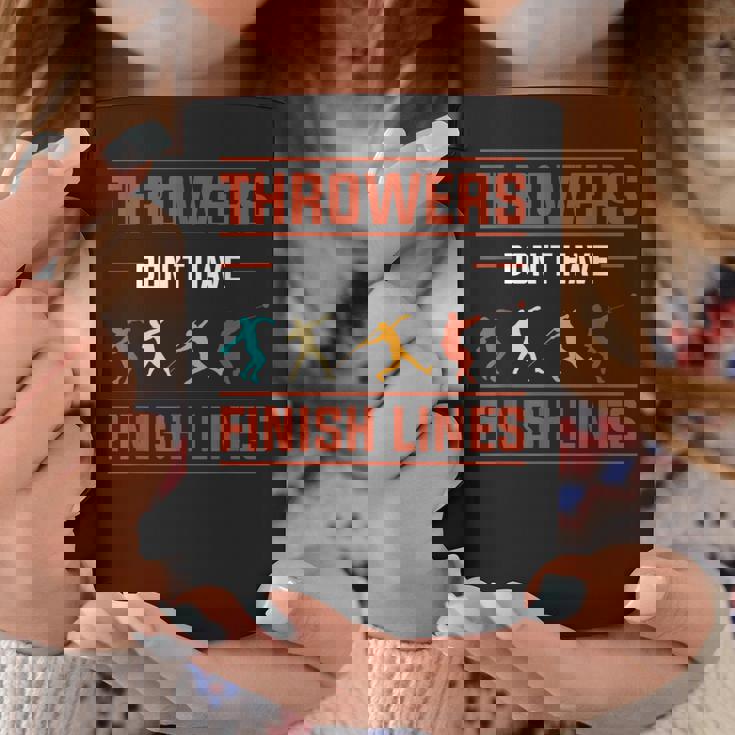 Athletics 円盤投げ ジャベリンスロー ハンマースロー ショットストライク コーヒーマグ 面白い贈り物