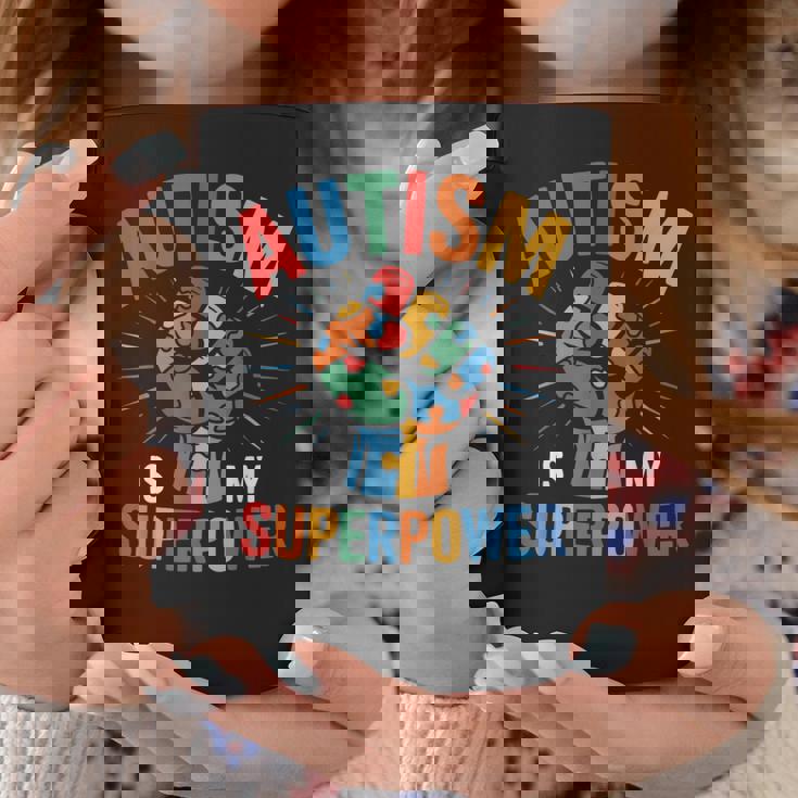 Autism Is Myuperpower 自閉症啓発パズル プライド コーヒーマグ 面白い贈り物
