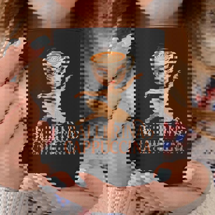 Ballerina Cappuccina Brainrot コーヒーマグ 面白い贈り物