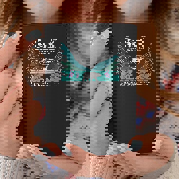 Banff National Park Lake Louise Alberta Canada Bärenberg コーヒーマグ 面白い贈り物