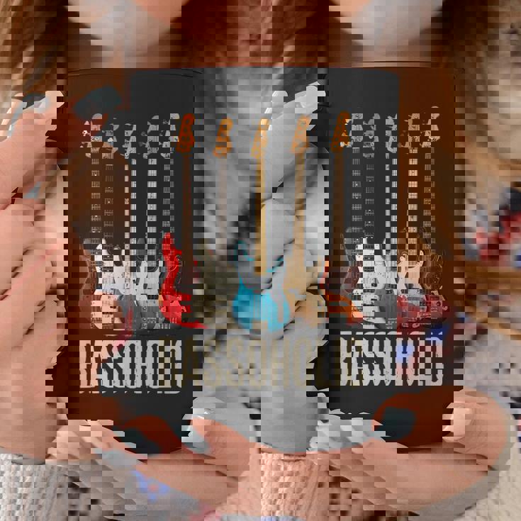 Bassoholic ベースギタープレーヤーのベーシストのコレクターのためのギフトbass コーヒーマグ 面白い贈り物