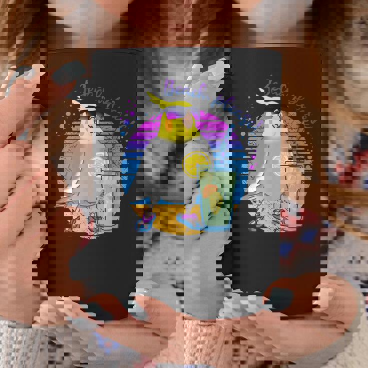 Beach Pleaseummer オカメインコ サングラス バーブ ミーム オウム コーヒーマグ 面白い贈り物