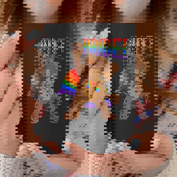 Bear I Lgbtq Flag I レインボー フラッグ I Gay Pride コーヒーマグ 面白い贈り物