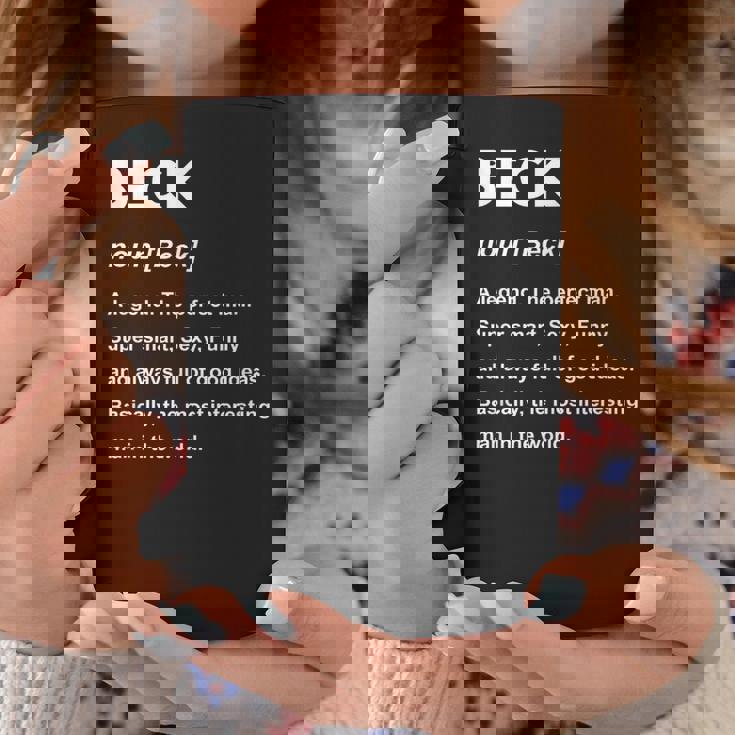 Beck ネームシャツ コーヒーマグ 面白い贈り物