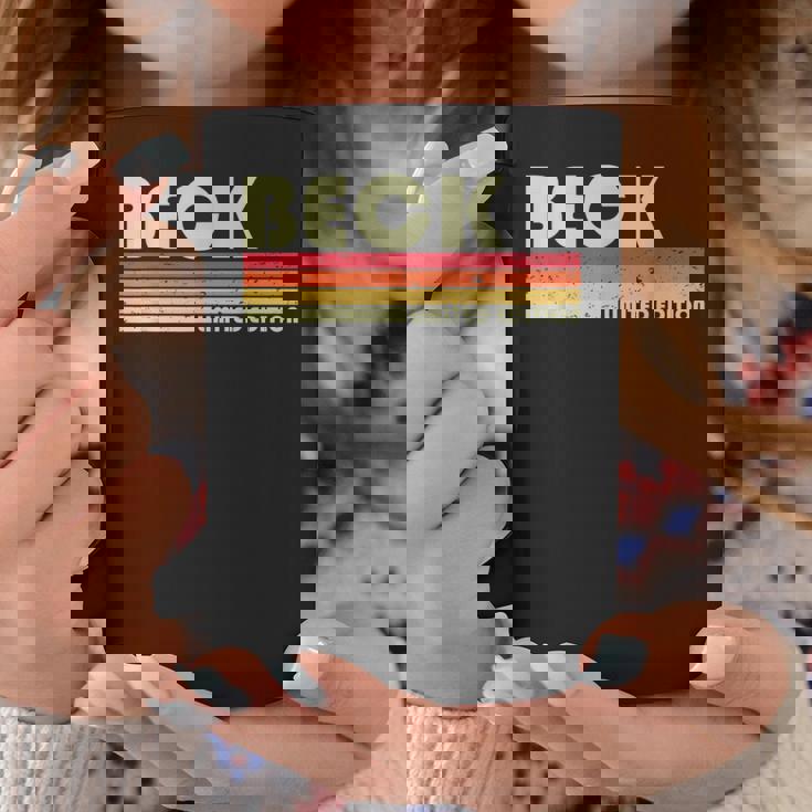 Beckurname 面白い レトロ ヴィンテージ 80年代 90年代 誕生日 再会 コーヒーマグ 面白い贈り物