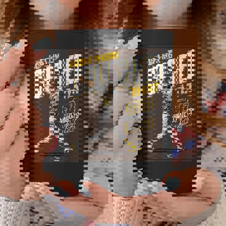 Been There Crushed That Fernando Tatis Jran Diego Mlbpa コーヒーマグ 面白い贈り物