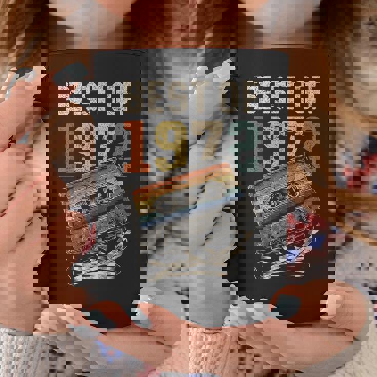 Best Of 1972 カセットテープ 53年 音楽 レトロ 誕生日 コーヒーマグ 面白い贈り物