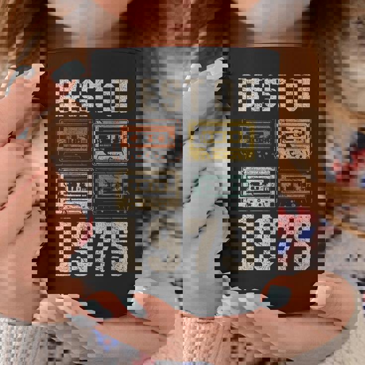 Best Of 1975 カセットテープ・レトロ 50歳の誕生日 コーヒーマグ 面白い贈り物