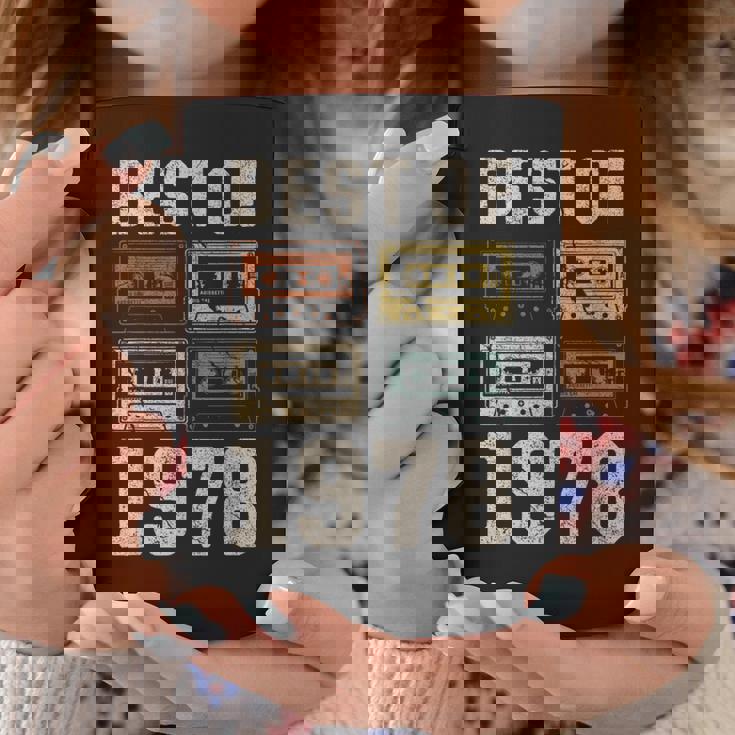 Best Of 1978 カセットテープ・レトロ 47歳の誕生日 コーヒーマグ 面白い贈り物