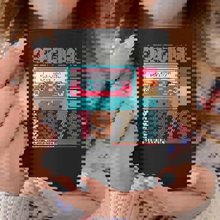 Best Ofintage 1978 45歳の誕生日ギフト メンズ カセット コーヒーマグ 面白い贈り物