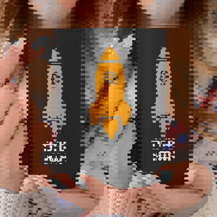 Bitcoin To The Moon おもしろビットコインシャツ ビットコインギフト コーヒーマグ 面白い贈り物