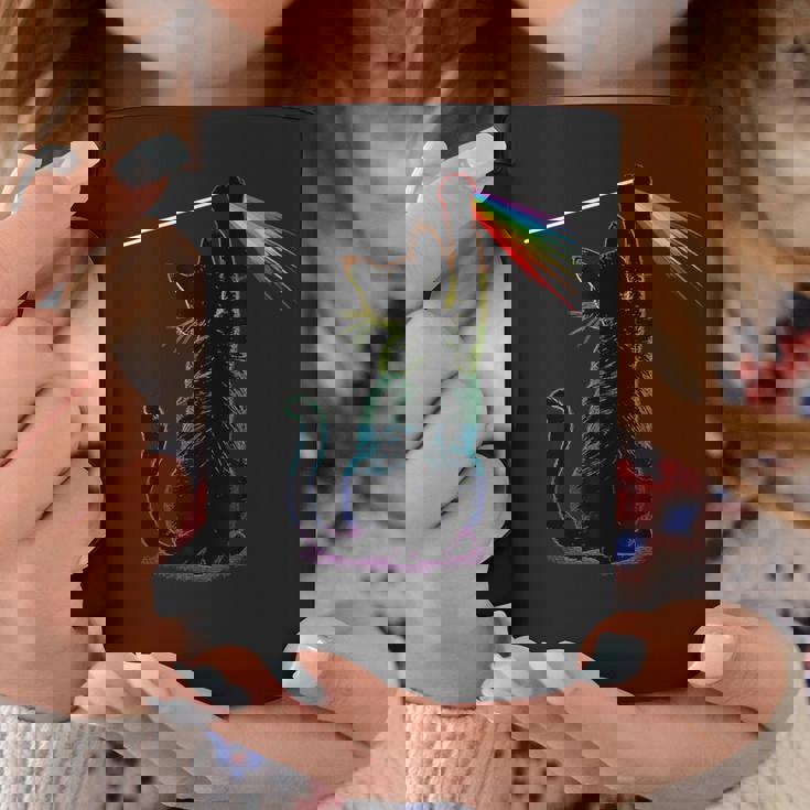 Black Cat Rainbow Light Prism Science Lover Physics Lgbt Coffee Mug Personalized Gifts Black Cat Rainbow Light Prism Science Lover Physics Lgbt Coffee Mug Personalized Gifts