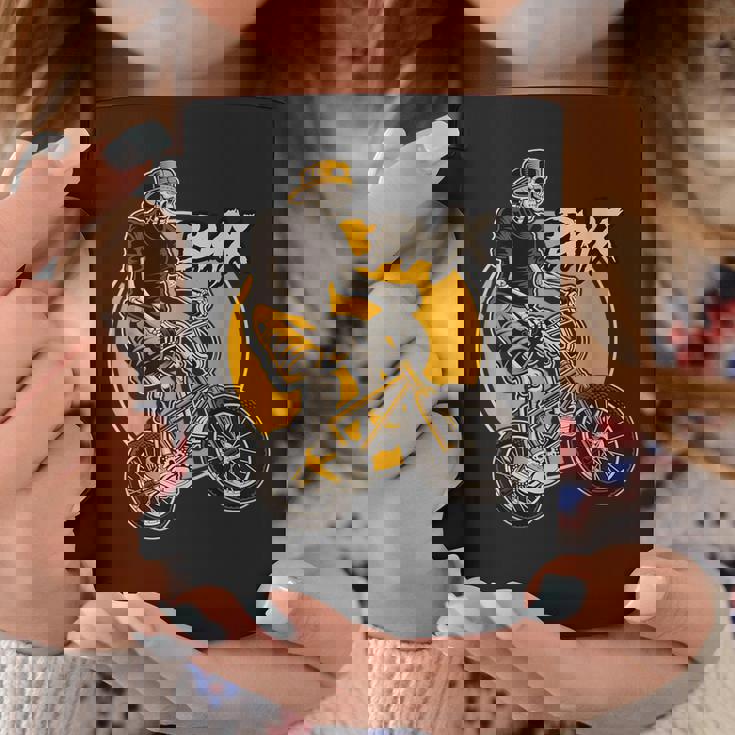 Bmx ライダーバイク 自転車 レーシング キッズ 男の子 コーヒーマグ 面白い贈り物