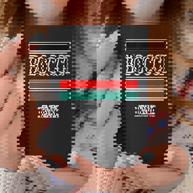 Bocci ぼっち ロゴ Itaiy 痛い イタリア国旗風【変なtシャツ屋さん】陰キャ オタク ブランド パロディ 面白 コーヒーマグ 面白い贈り物