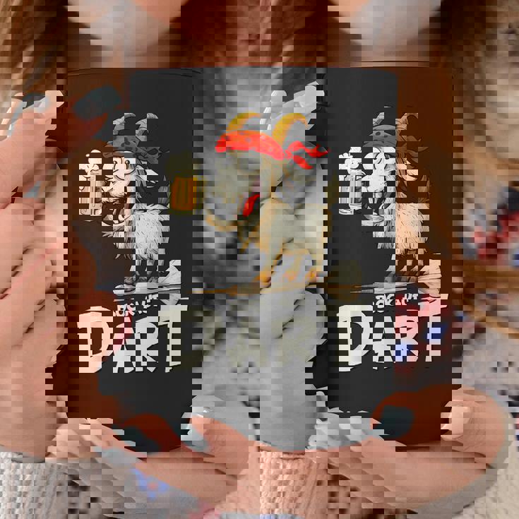 Bock Auf Dart ヤギとビールジョッキ 面白いダーツプレーヤー コーヒーマグ 面白い贈り物