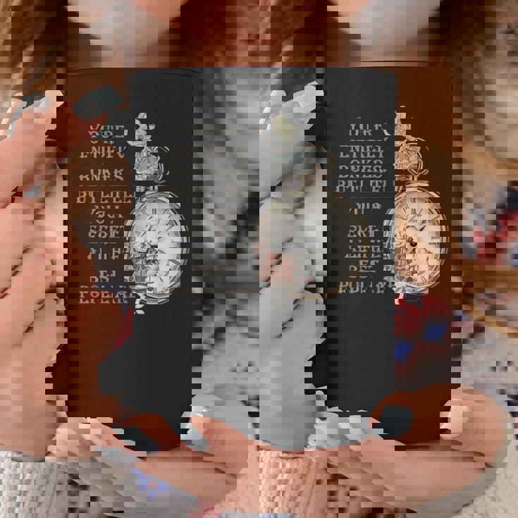 Bonkers Quote Time 不思議の国のアリス コーヒーマグ 面白い贈り物