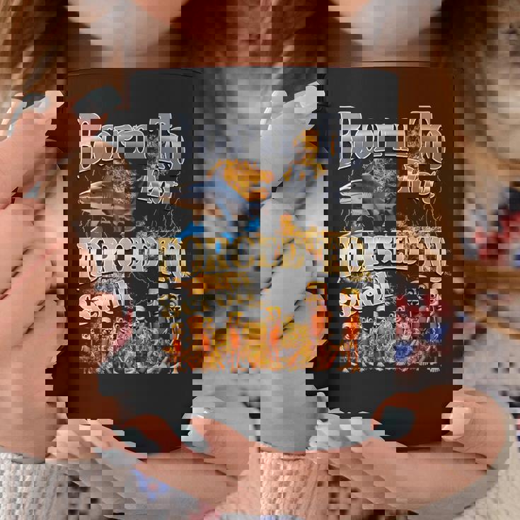 Born To Rot 強制スクロールされた面白いイタリアンブレインロットミーム コーヒーマグ 面白い贈り物