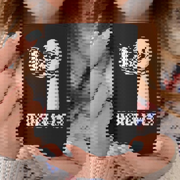 Brain Rot シャツ Word Of The Yeartickman Brainrot コーヒーマグ 面白い贈り物