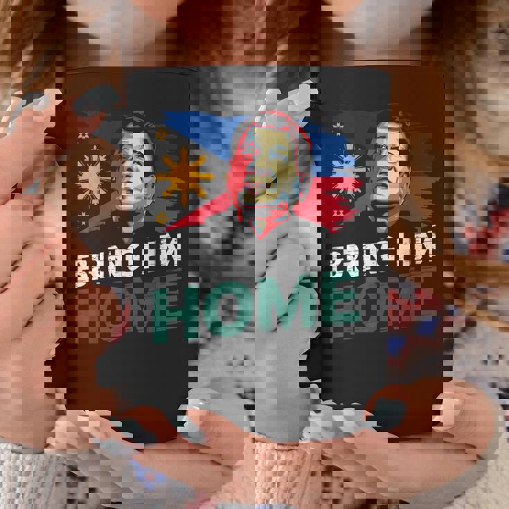 Bring Him Home サポーター Digong Duterte フィリピン Du30 コーヒーマグ 面白い贈り物