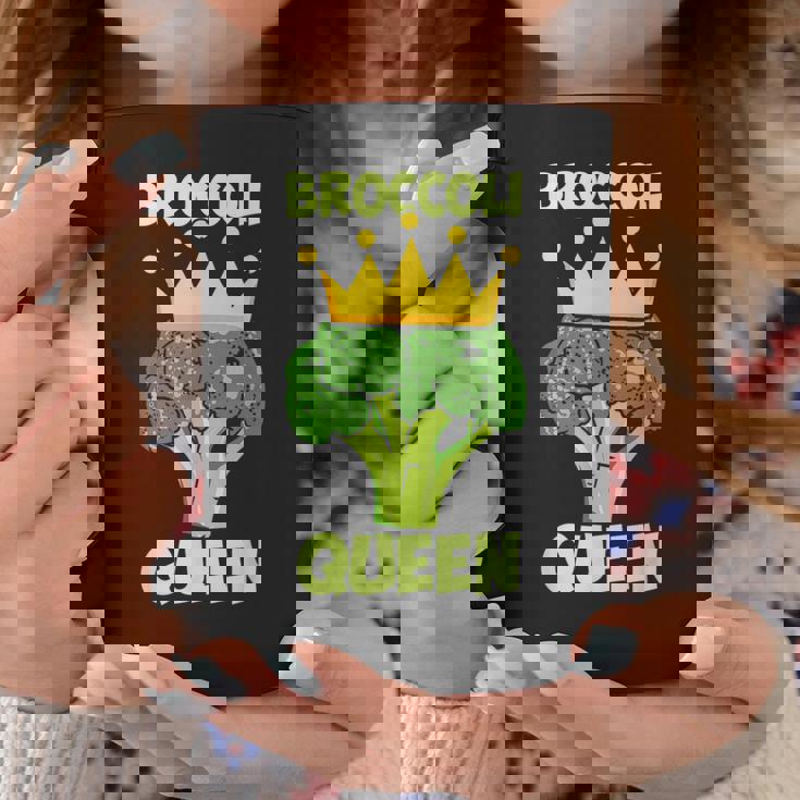Broccoli Queen ブロッコリーの女王 ブロッコリー ベジタリアン・ベジタブル ブロッコリー コーヒーマグ 面白い贈り物