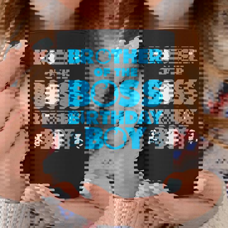 Brother Of The Boss 誕生日 男の子 赤ちゃん 家族 デコレーション コーヒーマグ 面白い贈り物