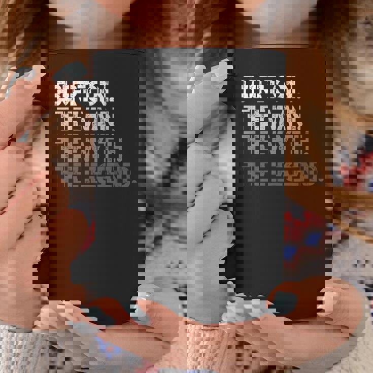 Burton -The Man Myth Legend コーヒーマグ 面白い贈り物