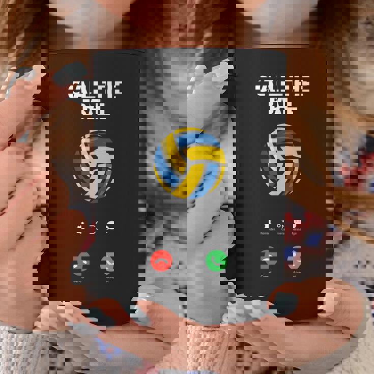 Call The Ball おもしろバレーボール コーヒーマグ 面白い贈り物