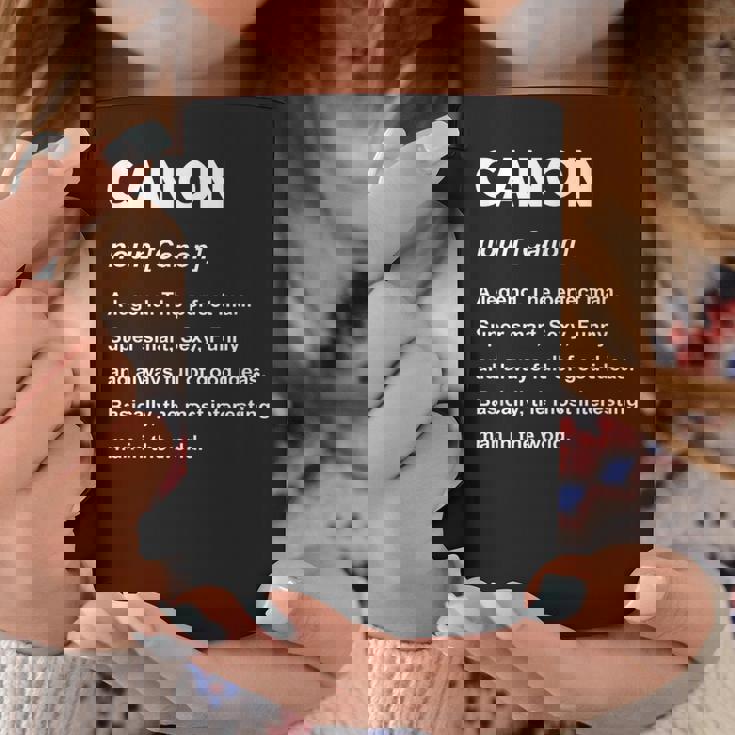 Canon ネームシャツ コーヒーマグ 面白い贈り物