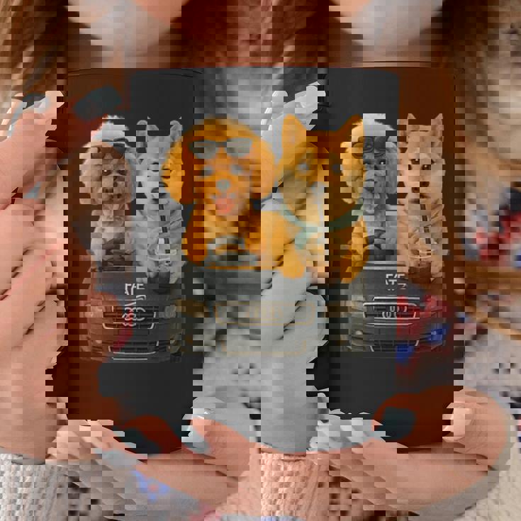 Car Dog コーヒーマグ 面白い贈り物