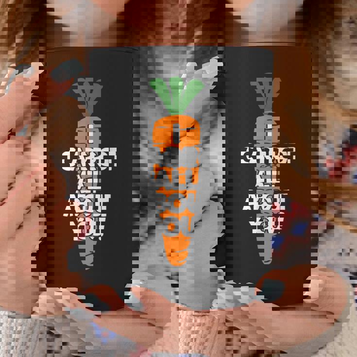 I Carrot All About You 面白い 野菜しゃれ 野菜愛好家 コーヒーマグ 面白い贈り物
