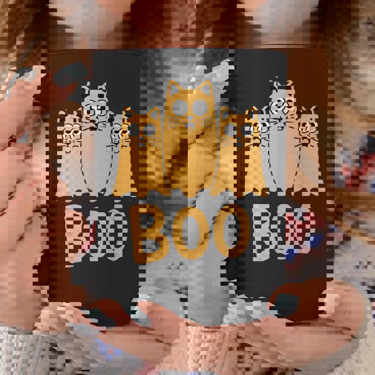 Cat ゴーストブー キュート キティ 猫好き ハロウィン 女性 男性 コーヒーマグ 面白い贈り物