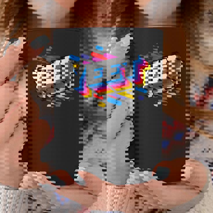 Celebration Yeet キッズ トレンディ ミーム スローガン Yeeting コーヒーマグ 面白い贈り物