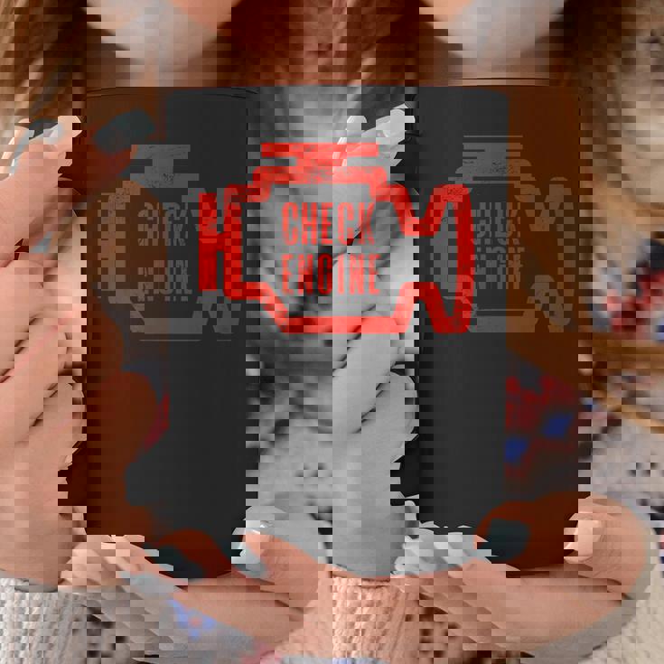 Check Engine Light アンティーク調デザイン コーヒーマグ 面白い贈り物