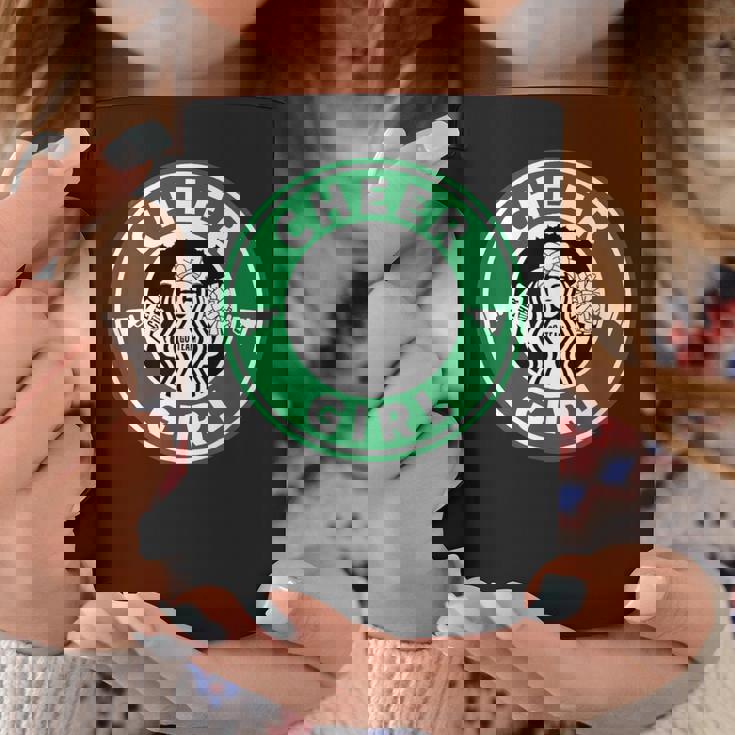 Cheer Girl 面白いチアリーダーグラフィック 女の子用 コーヒーマグ 面白い贈り物