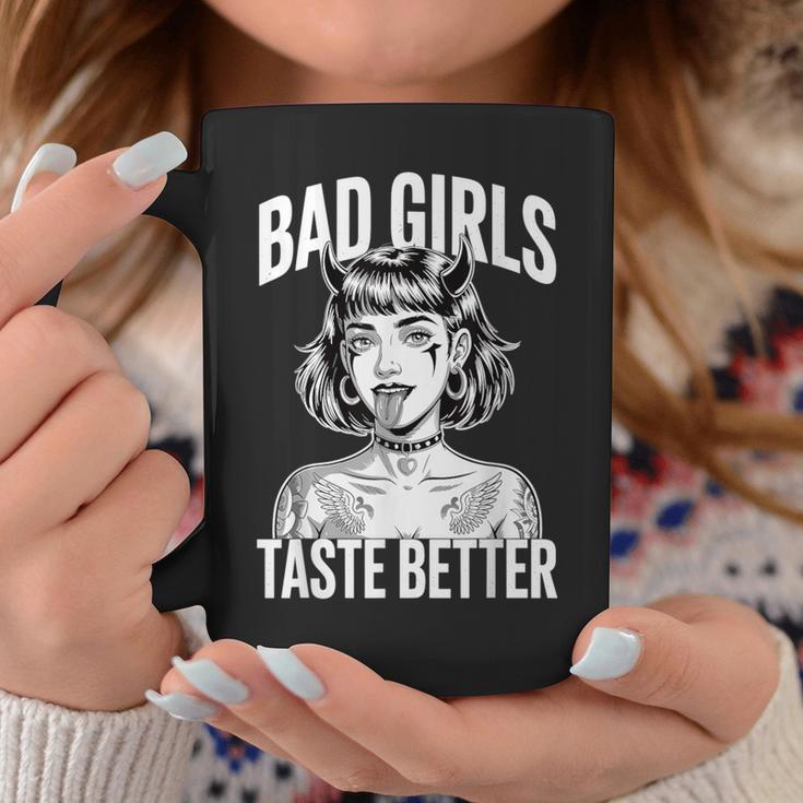 Chicas Malasaben Mejor Tatuaje Chica Diablo Taza de café Regalos divertidos