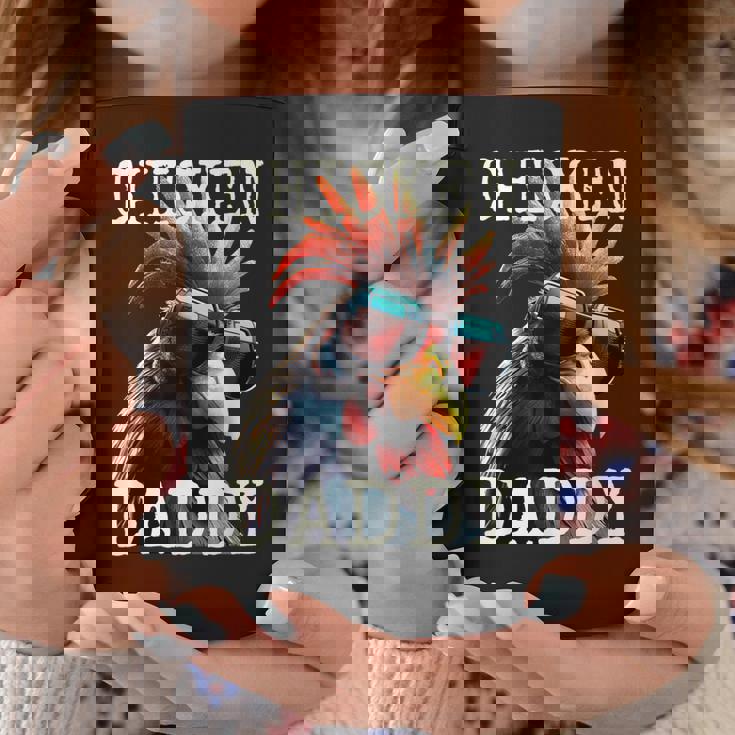 Chicken Daddy チキンパパ ニワトリ お父さん 農家 養鶏場 父の日 コーヒーマグ 面白い贈り物