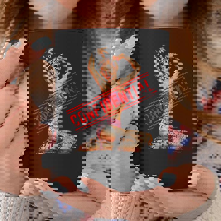 Confidential ピンナップガール コーヒーマグ 面白い贈り物