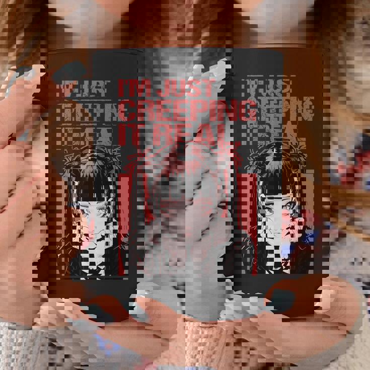 Creeping It Real ゴシック アニメ ソフト グランジ エモ オタク コーヒーマグ 面白い贈り物
