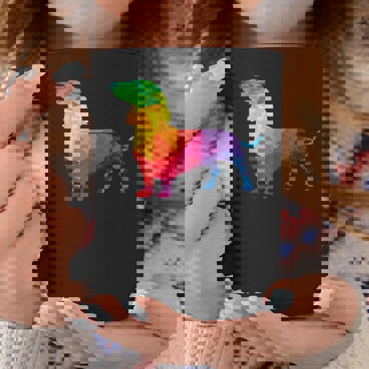 Dachshund Gay Pride Lgbt Lgbtq Rainbow Flag Dog Lovers コーヒーマグ 面白い贈り物