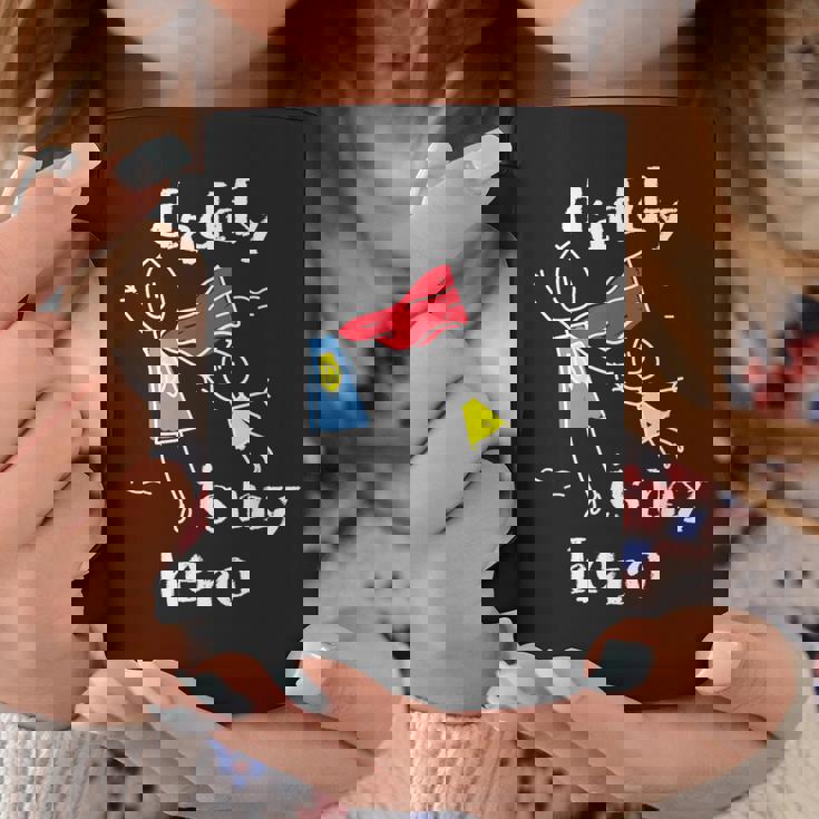 Daddy Is My Herouper Dad 手描き コーヒーマグ 面白い贈り物